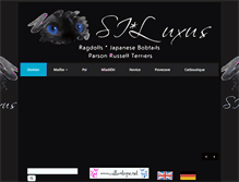 Tablet Screenshot of luxuscats.com